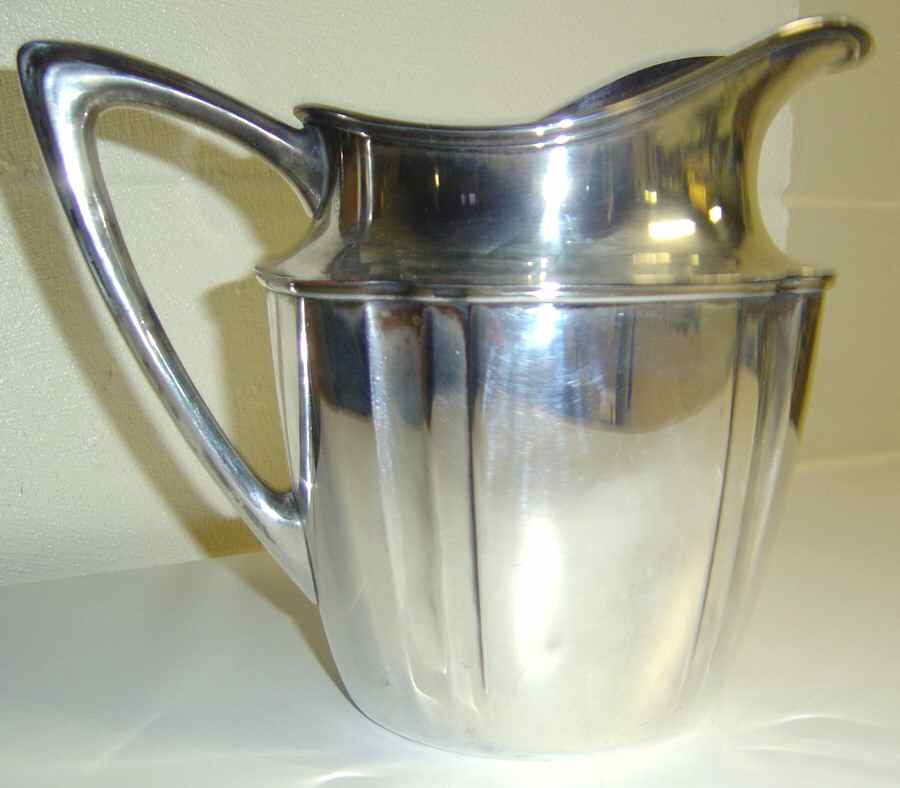 Serenade (Silverplate, Hollowware) Silverplate Water Pitcher by Wallace Silver-1