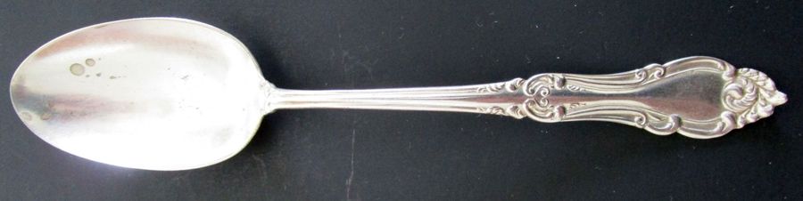 Four (Silverplate) Place/Oval Soup Spoon by Wm H Rogers-1