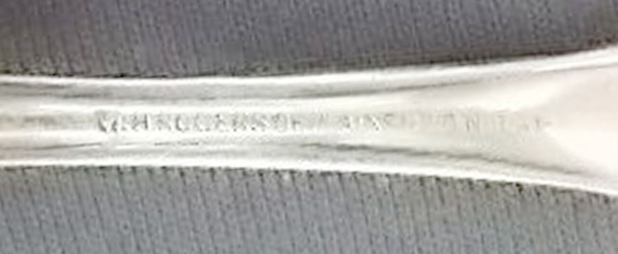 Four (Silverplate) Sugar Shell Spoon by Wm H Rogers-1