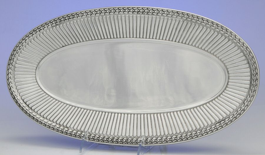 Edme (Metal, Hollowware) Bread Tray by Wedgwood Silver-1