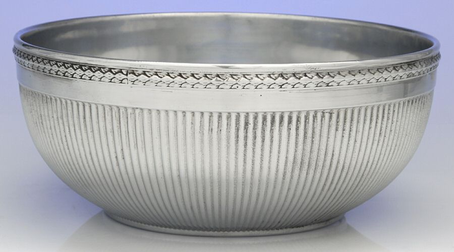 Edme (Metal, Hollowware) Salad Bowl by Wedgwood Silver-1