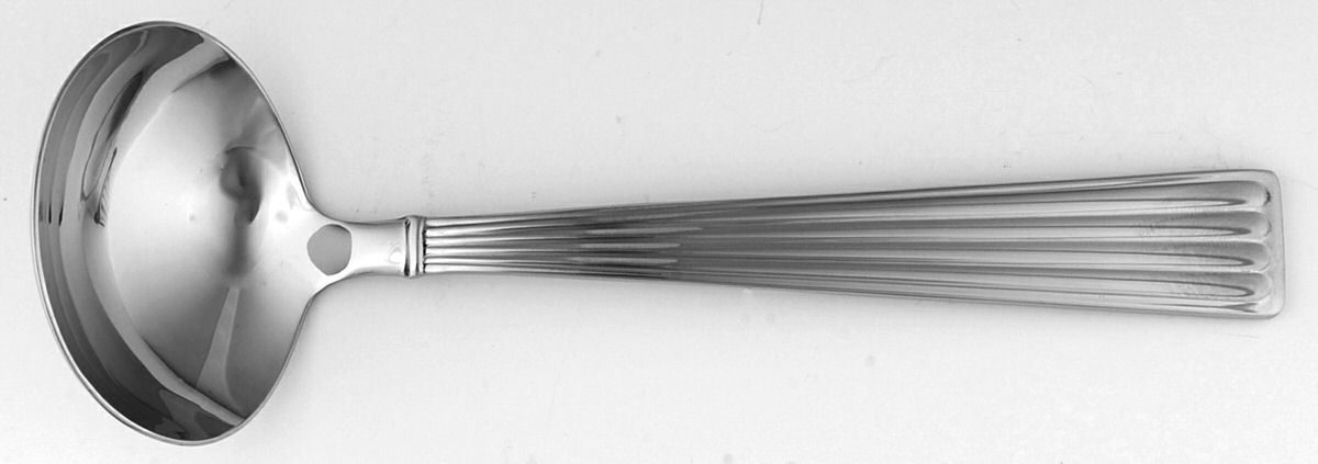 Edme (Stainless) Solid Gravy Ladle by Wedgwood Silver-1