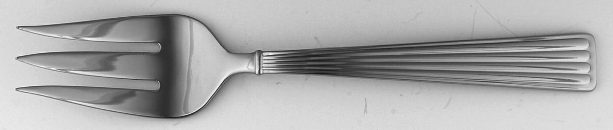 Edme (Stainless) Medium Solid Cold Meat Serving Fork by Wedgwood Silver-1