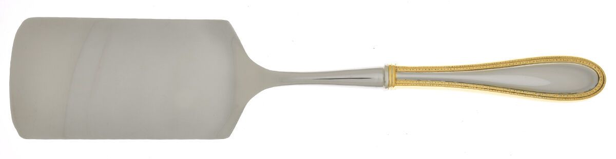 Vera Lace Gold (Stainless) Lasagna Server with Stainless Blade HC by Wedgwood Silver-1