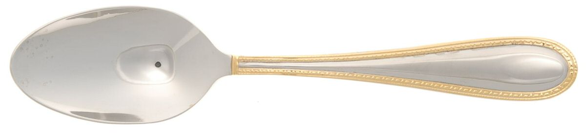 Vera Lace Gold (Stainless) Tablespoon (Serving Spoon) by Wedgwood Silver-1