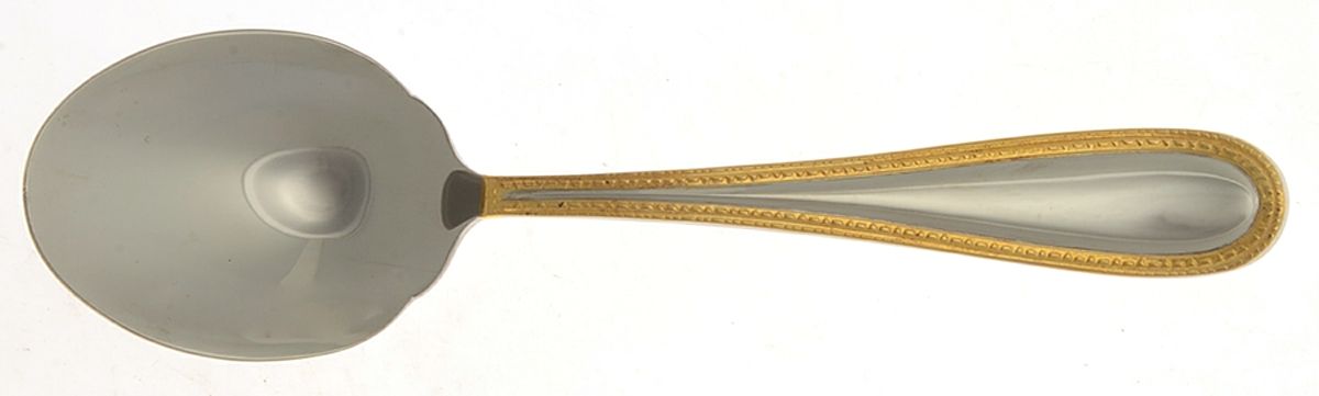 Vera Lace Gold (Stainless) Sugar Spoon by Wedgwood Silver-1