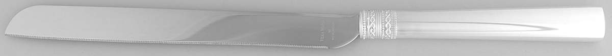 With Love (Metal, Hollowware) Cake Slicer with Stainless Blade by Wedgwood Silver-1