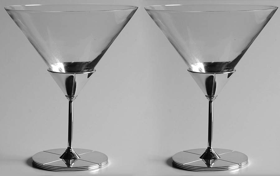 Challis (Silverplate, Hollowware) Martin (Pair) by Wedgwood Silver-1
