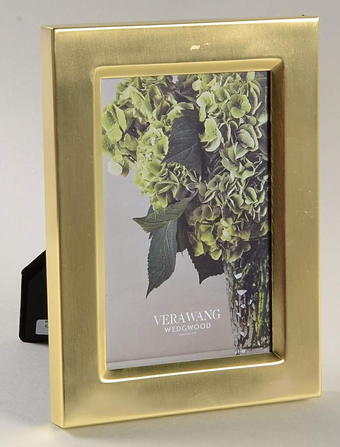 Love Knots (Gold Electroplate, Hollowware) Frame-Holds 4" X 6" by Wedgwood Silver-1