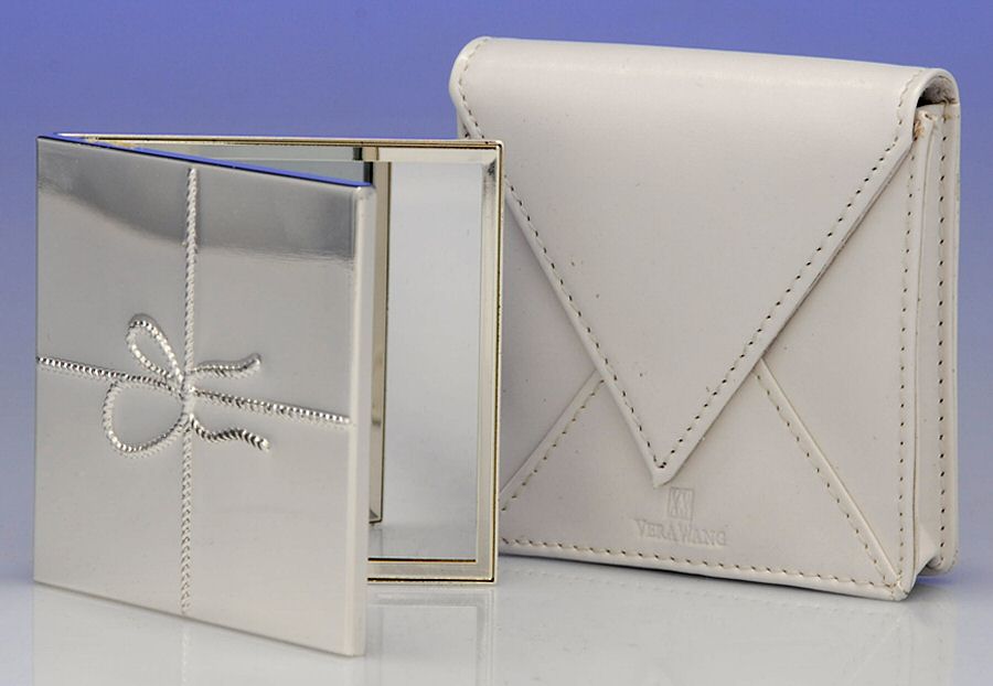 Love Knots (Hollowware) Purse Mirror by Wedgwood Silver-1