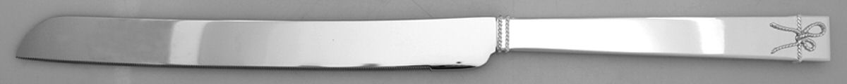 Love Knots (Hollowware) Cake Slicer with Stainless Blade by Wedgwood Silver-1