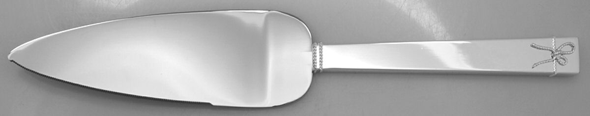 Love Knots (Hollowware) Cake Server with Stainless Blade by Wedgwood Silver-1
