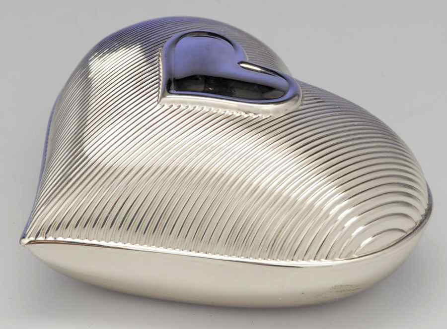 Vera Wang Baby (Silverplate, Holloware) Music Box by Wedgwood Silver-1