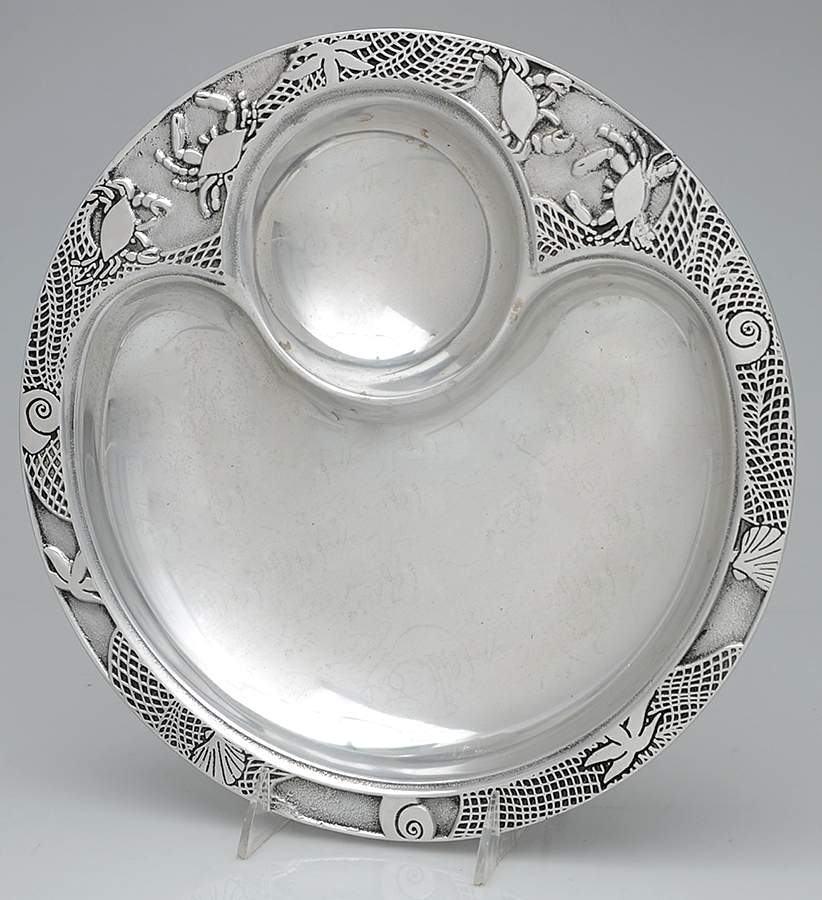 Crab (Hollowware) 1 Piece Chip & Dip by Wilton Armetale-1