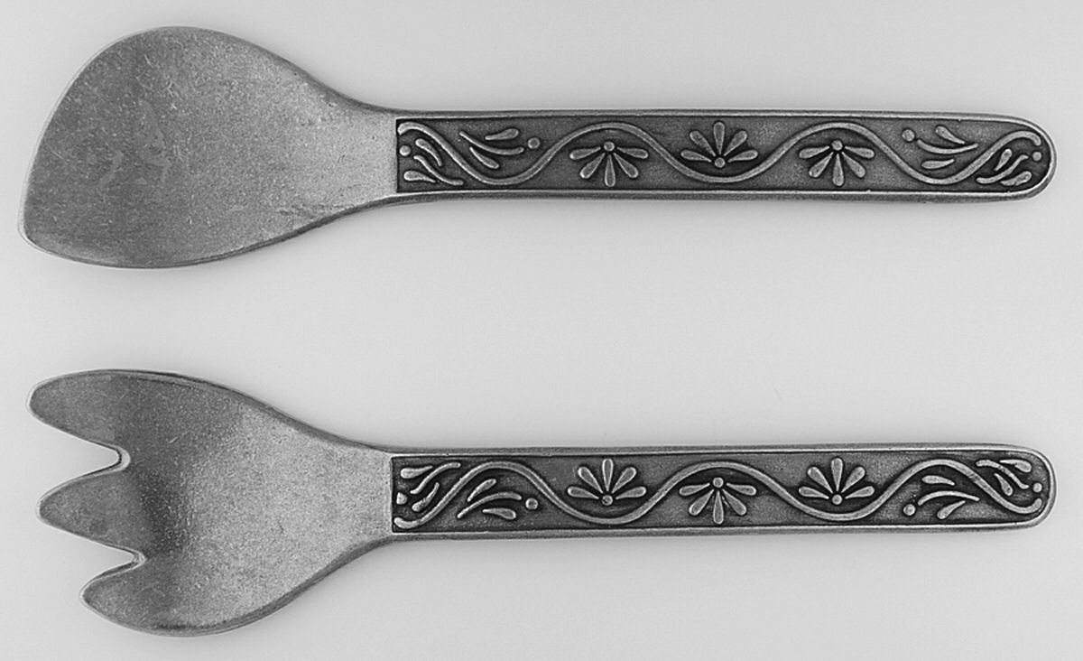 Rooster Inn (Hollowware) (2 Pc) Solid Salad Set by Wilton Armetale-1
