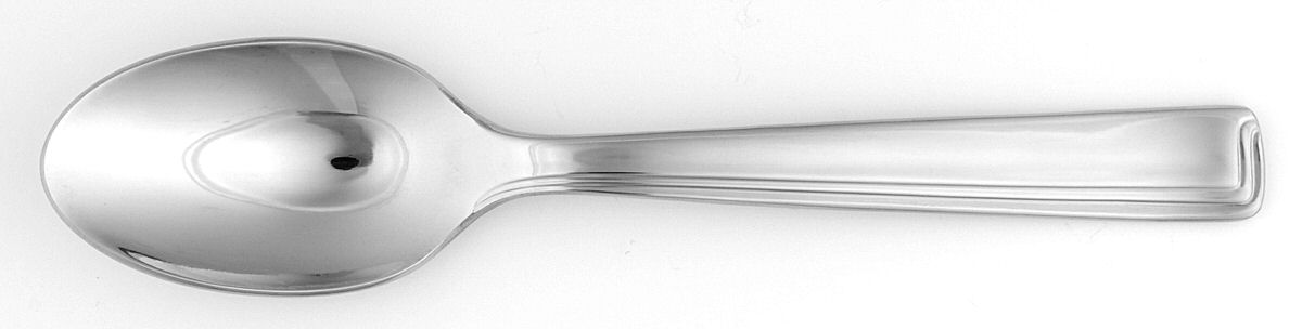 Cascade (Stainless) Place/Oval Soup Spoon by Wallace Silver-1