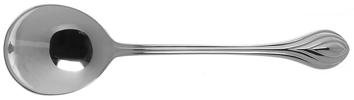 WOF35 (Stainless) Round Bowl Soup Spoon (Cream Soup) by World Tableware-1