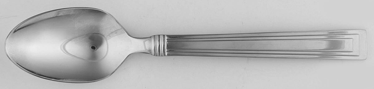 Slate (Stainless) Place/Oval Soup Spoon by World Tableware-1