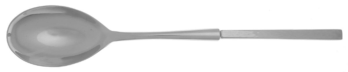 Hammered (Stainless) Dressing Spoon with Stainless Bowl HC by Wedgwood Silver-1