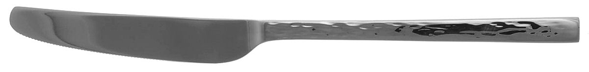 Hammered (Stainless) Hollow Handle Master Butter Knife by Wedgwood Silver-1