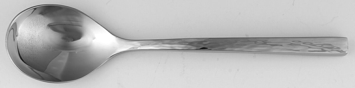 Hammered (Stainless) Sugar Spoon by Wedgwood Silver-1