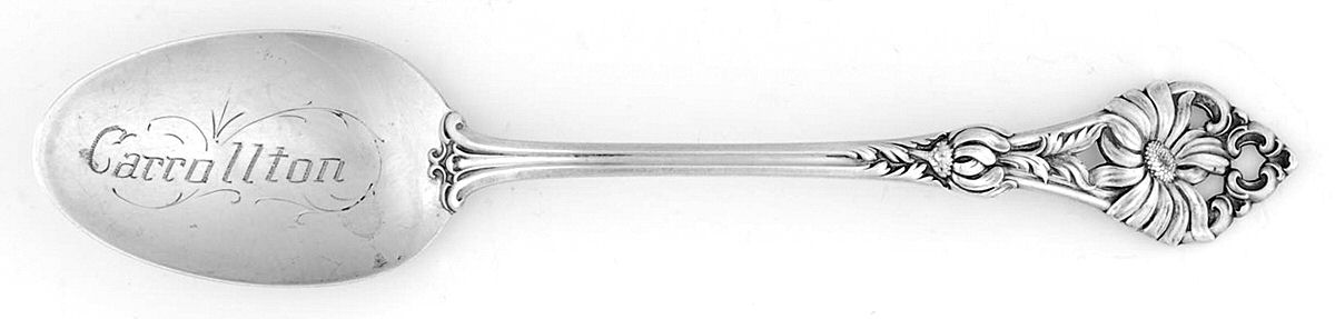 No. 82 (Sterling) Souvenir Spoon (Teaspoon) by Wallace Silver-1