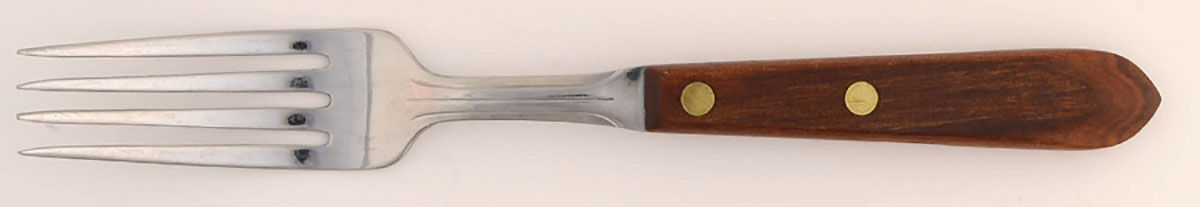 Town and Country Brown Maple (Stainless) Fork by Washington Forge-1