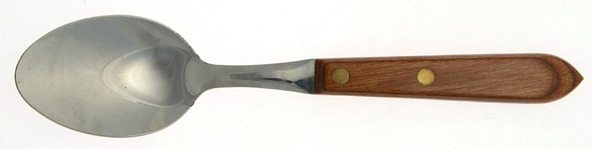 Town and Country Brown Maple (Stainless) Place/Oval Soup Spoon by Washington Forge-1