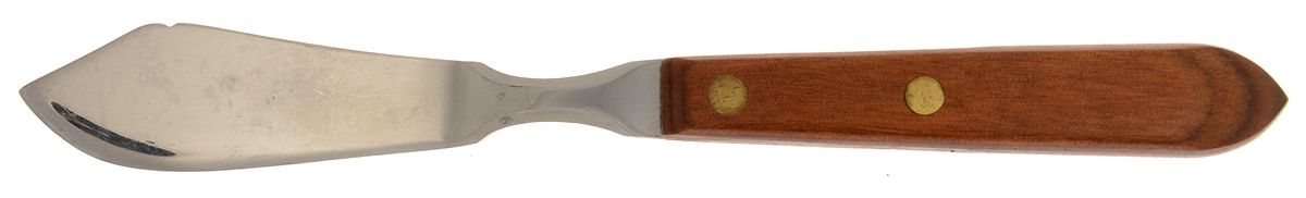 Town and Country Brown Maple (Stainless) Hollow Handle Master Butter Knife by Washington Forge-1