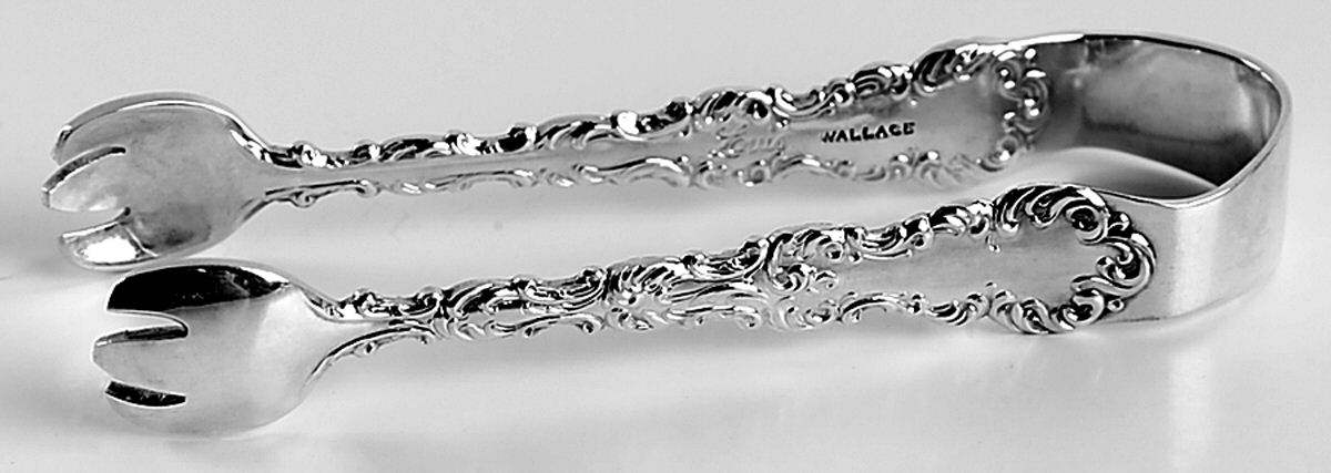 Louis (Silverplate) Sugar Tongs by Wallace Silver-1