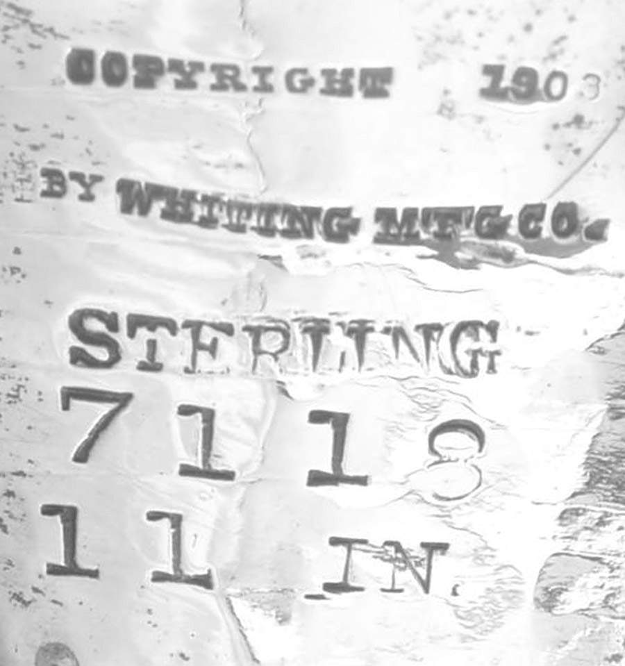 7118 (Sterling, Hollowware) Sterling Centerpiece by Whiting Manf Co-4
