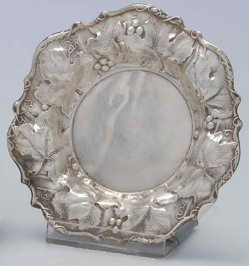 7118 (Sterling, Hollowware) Nut Dish by Whiting Manf Co-1