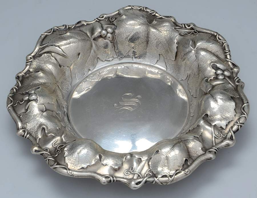 7118 (Sterling, Hollowware) 8" Bon Bon Bowl by Whiting Manf Co-1