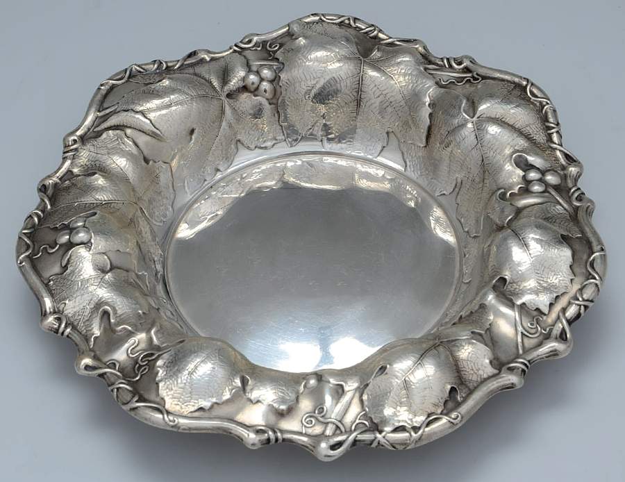 7118 (Sterling, Hollowware) 8" Bon Bon Bowl by Whiting Manf Co-1