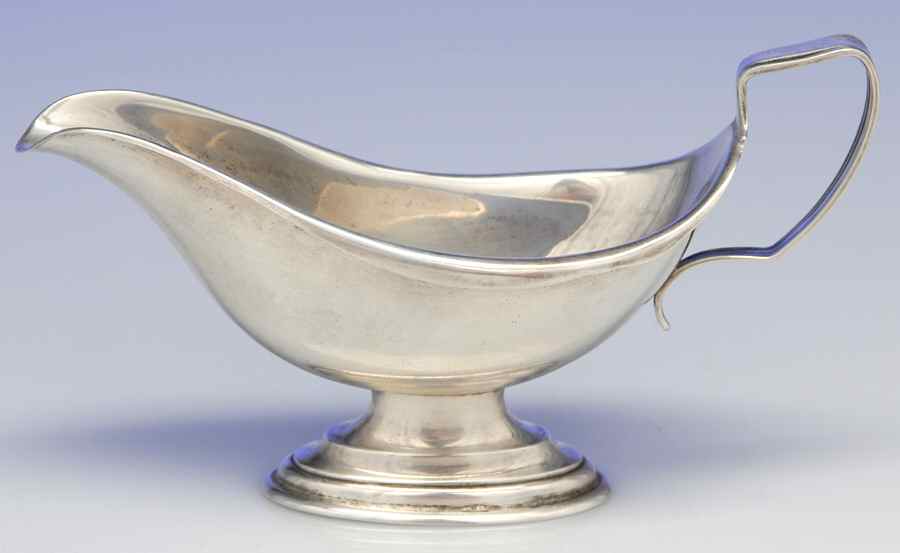 1099 (Sterling, Hollowware) Miniature Sauce Boat by Whiting Manf Co-1