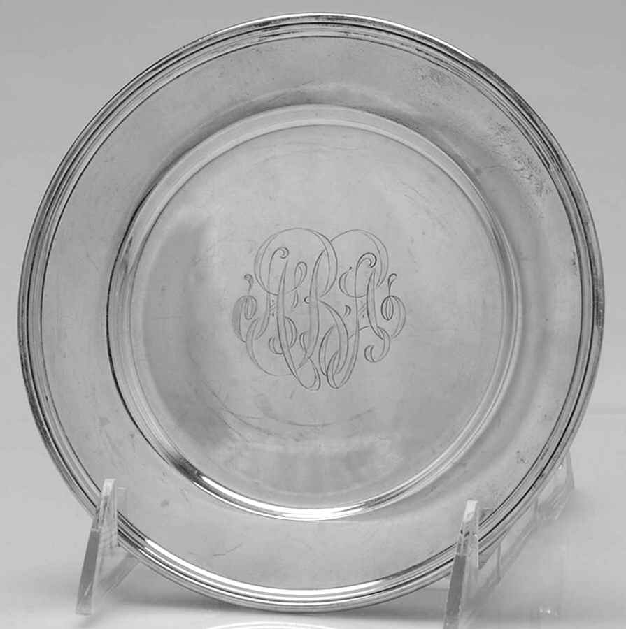 Sterling Hollowware Bread Plate by Unknown Manufacturer-1
