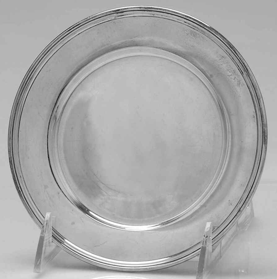 1300 (Sterling, Hollowware) Bread Plate by Whiting Manf Co-1