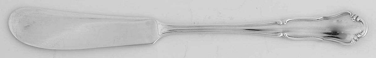 Dresdner Barock (Sterling, 925) Flat Handle Butter Spreader by M H Wilkens & Sohne-1