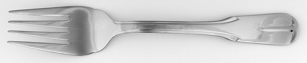 Westport (Stainless) Medium Solid Cold Meat Serving Fork by Wallace Silver-1
