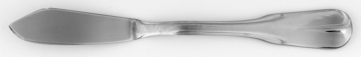 Westport (Stainless) Flat Handle Master Butter Knife by Wallace Silver-1