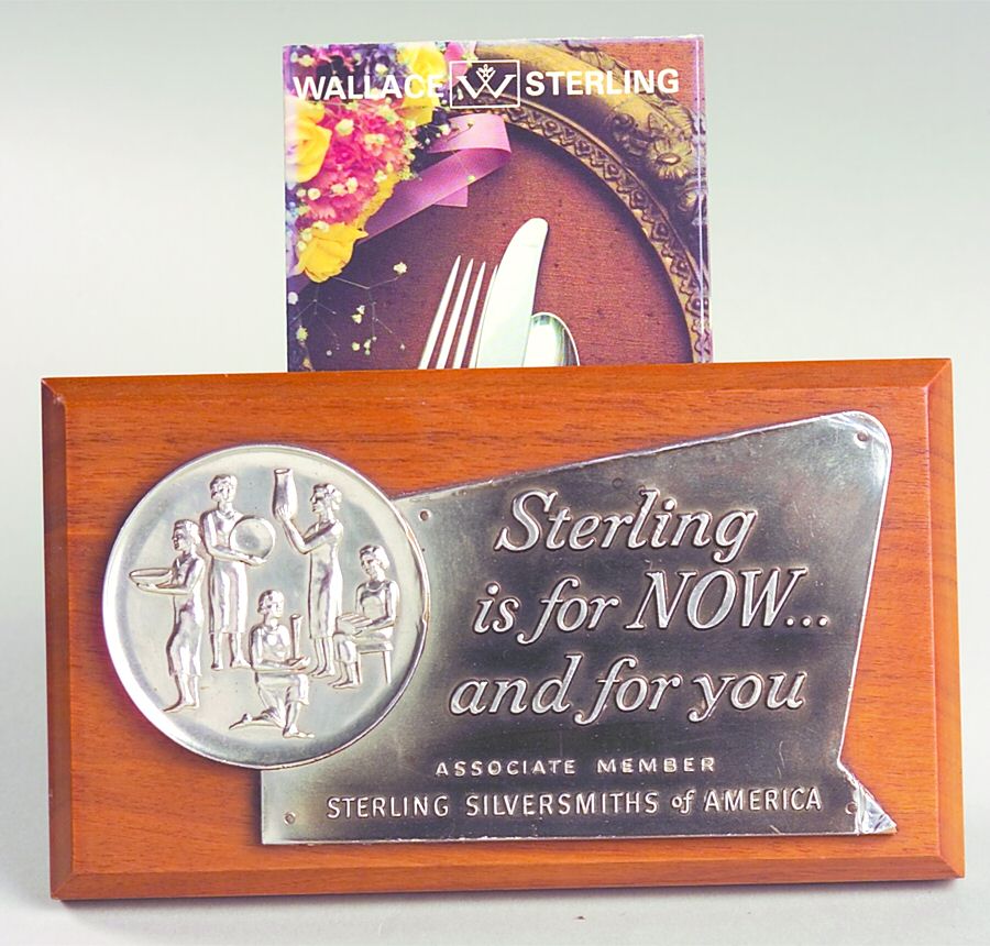 Advertising Signs Brochure Holder Advertising Sign by Wallace Silver-1
