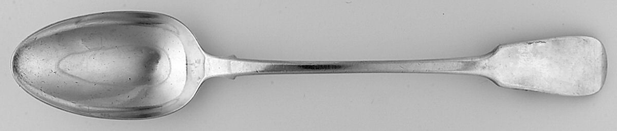 WME6 (Sterling) Large Solid Dressing Spoon by William Eaton-1