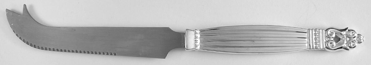 WAS178 (Silverplate) Solid Cheese Serving Pick by Wallace Silver-1