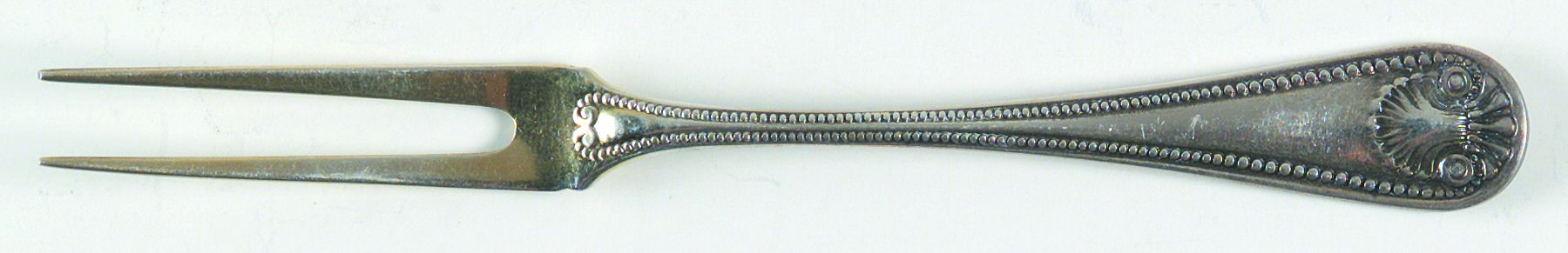 Bead (Sterling, 1880, Monograms) Individual Berry Fork by Whiting Manf Co-1