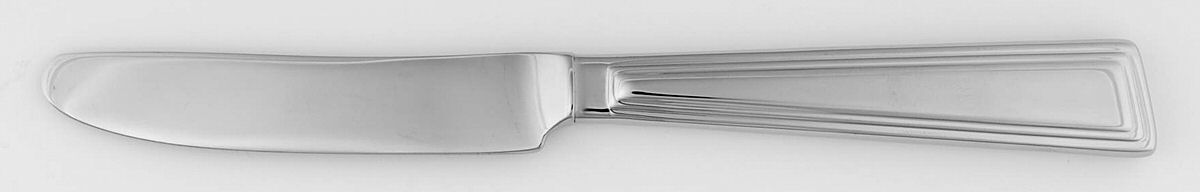 Beveled (Stainless) Hollow Handle Master Butter Knife by Wedgwood Silver-1