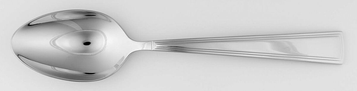 Beveled (Stainless) Tablespoon (Serving Spoon) by Wedgwood Silver-1