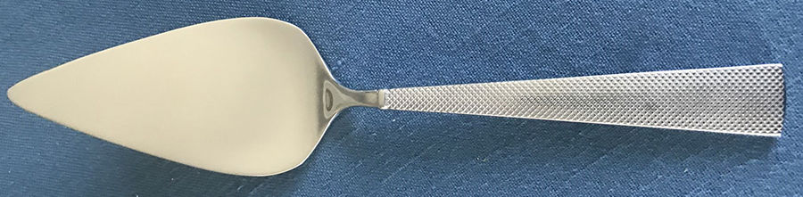 Etched (Stainless) Solid Pie Server by Wedgwood Silver-1