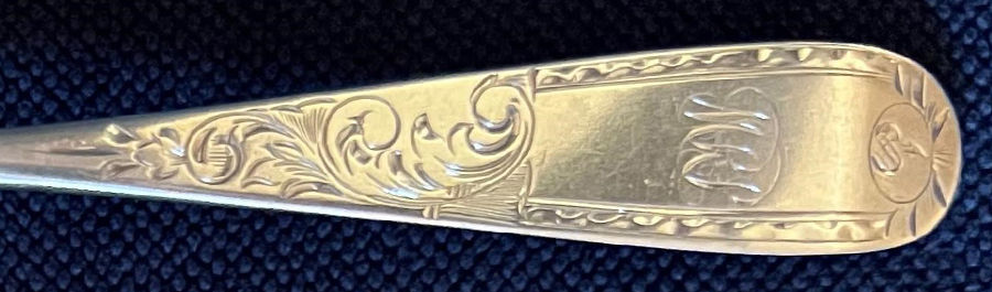 Mayflower (Sterling) Monogram Fork by Welsh & Bro-1