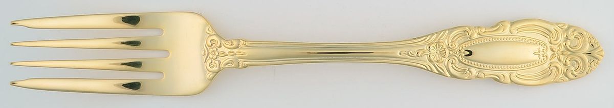 Grand Duchess (Gold Electroplate) Individual Salad Fork by Wallace Silver-1