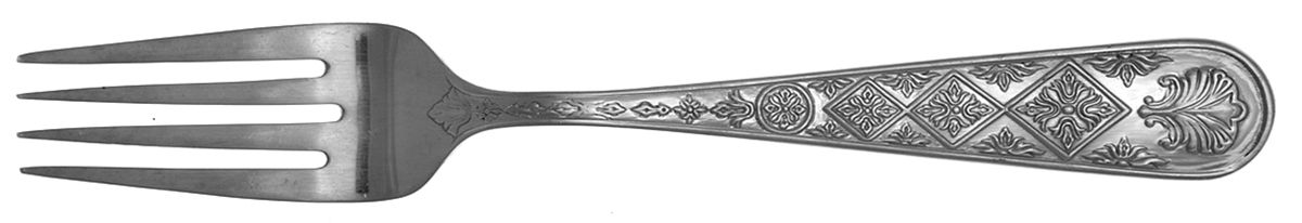 Medallion (Stainless) Individual Salad Fork by Wallace Silver-1